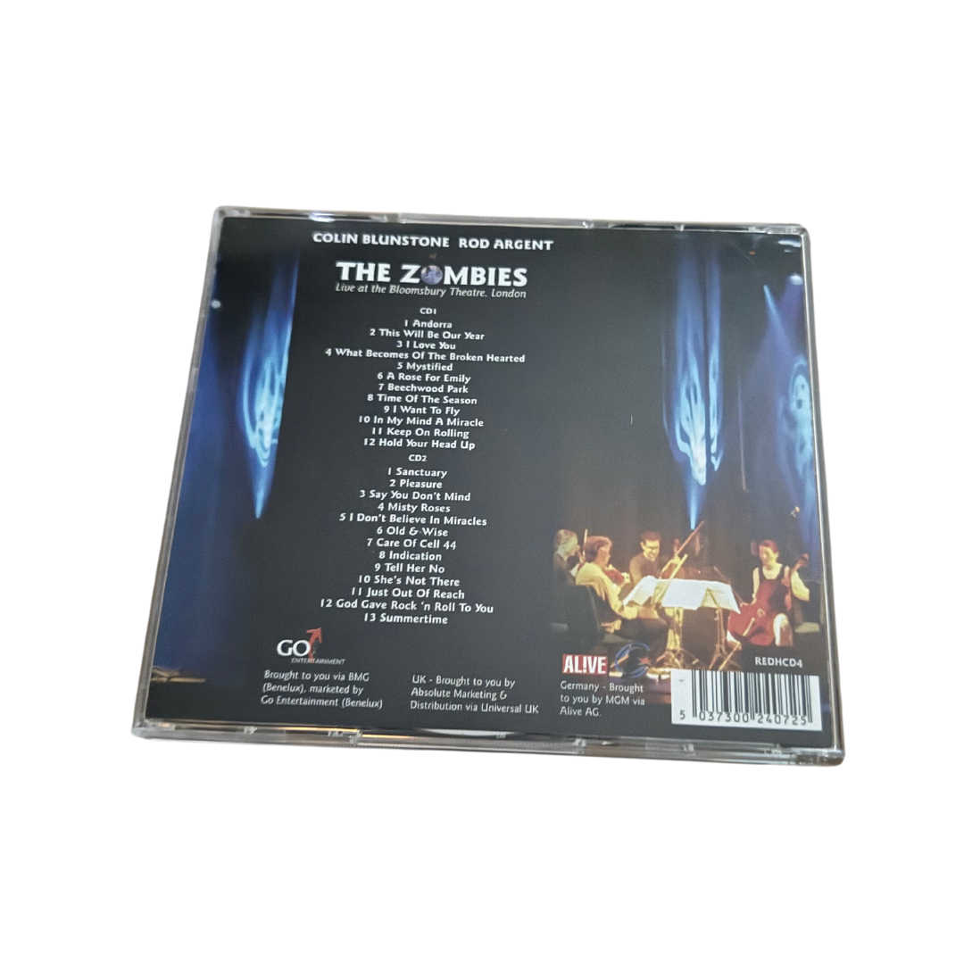 Colin Blunstone and Rod Argent of The Zombies - Live From Bloomsbury Theatre, London CD - SIGNED