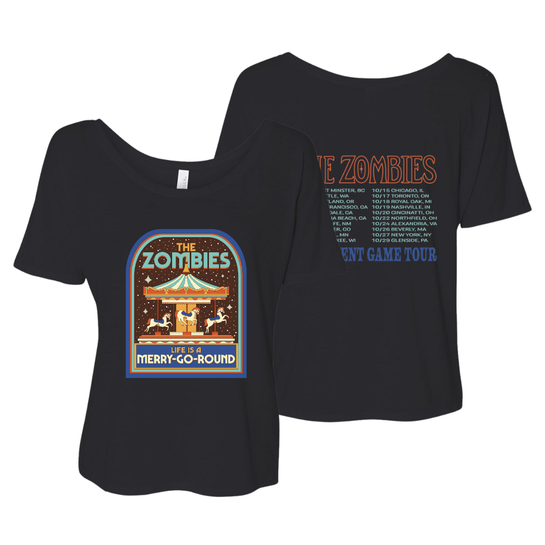 Ladies Merry-Go-Round Tour T-Shirt – The Zombies