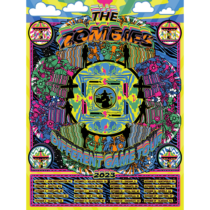 2023 Different Game Tour Poster