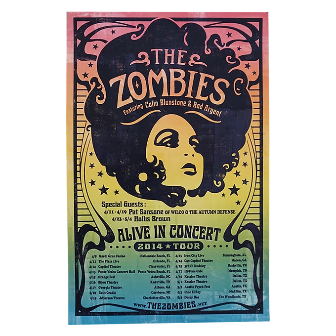 2014 Alive in Concert Tour Poster