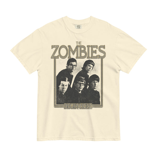 Begin Here Frame T-Shirt – The Zombies