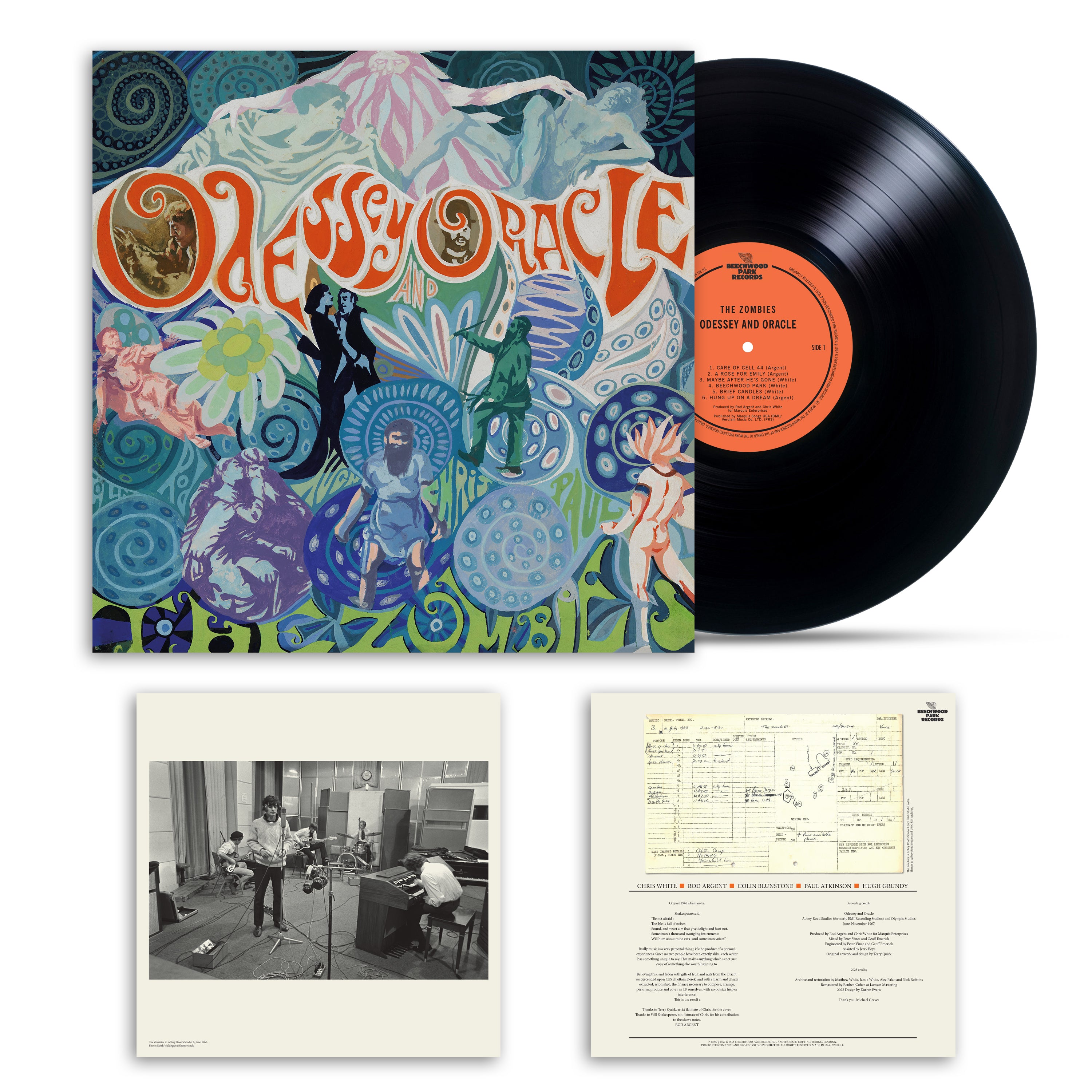 【美品】ZOMBIES ODESSEY AND ORACLE ライノ再発 71Zdu3xsdbL.jpg