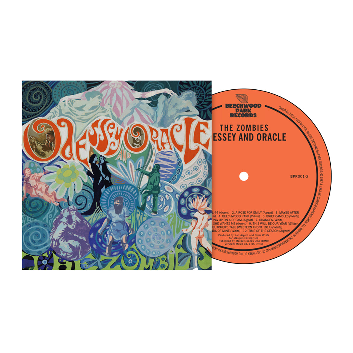 The Zombies Odessey &amp; Oracle レコード LP Amazon.com: Odessey & Oracle: CDs & Vinyl